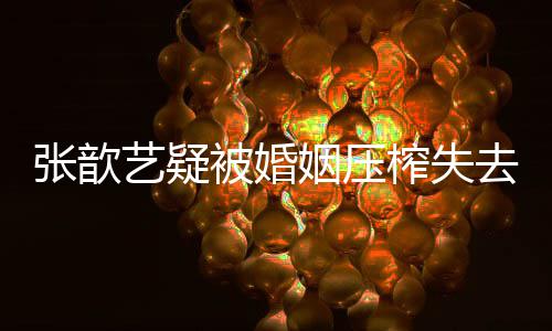 喊话好点老婆被婚吧对我网友张歆榨失艺疑姻压袁弘去自
